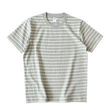 將圖片載入圖庫檢視器 Fine 265g Striped T-Shirt
