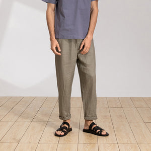 Linen Causal Trousers (GN)