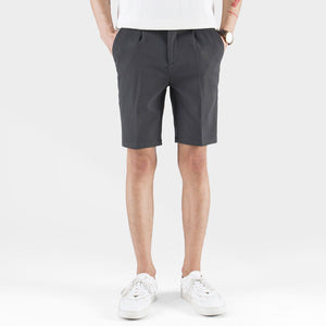 (ISP04DG) Anti-wrinkle Slim-Fit Shorts