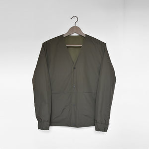 Reversible V-neck Jacket (Green)