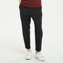 將圖片載入圖庫檢視器 Elastic Ankle-length Trousers (Black)
