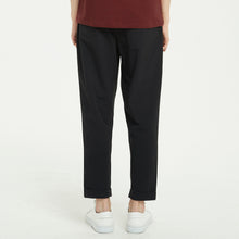 將圖片載入圖庫檢視器 Elastic Ankle-length Trousers (Black)
