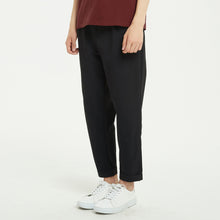 Load image into Gallery viewer, Elastic Ankle-length Trousers (Black)
