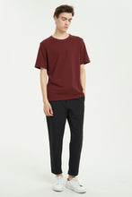 將圖片載入圖庫檢視器 Elastic Ankle-length Trousers (Black)
