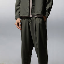 Load image into Gallery viewer, Double Pleated Trousers (Green)
