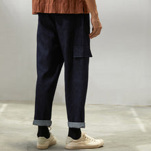 將圖片載入圖庫檢視器 Side Pocket Ankle-Length Trousers (Denim)
