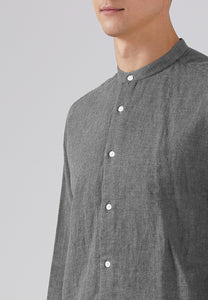 Grandad Collar shirt (GY)