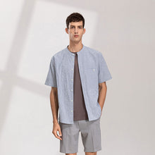 Load image into Gallery viewer, Seersucker StripeCotton Shirts (NY)

