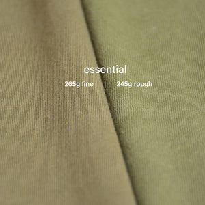 (#1-15) Rough 245g Cotton T-Shirt