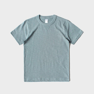 V-Stitch Slub Cotton T-Shirt