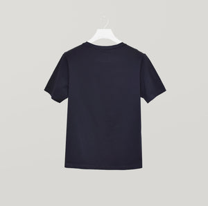 Rib-neck Cotton T-Shirt