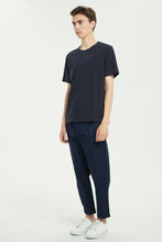 將圖片載入圖庫檢視器 Rib-neck Cotton T-Shirt
