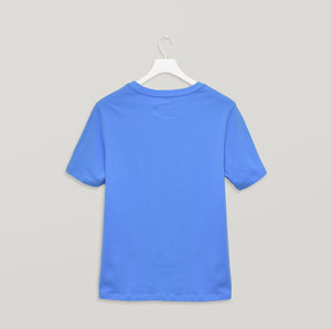 Rib-neck Cotton T-Shirt