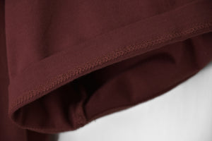 Rib-neck Cotton T-Shirt